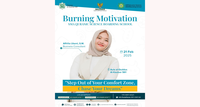 Burning Motivation: Nyalakan Api Semangat untuk Persiapkan Diri Hadapi Tantangan